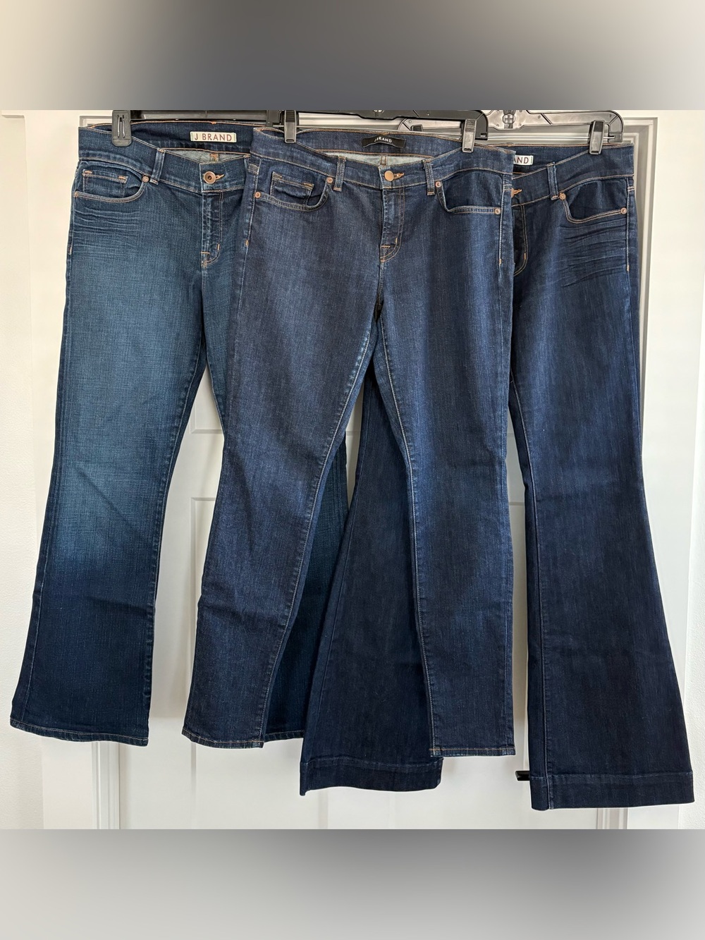 LOT of *3* J Brand Size 31 Skinny Bootcut Lovestory Bell Bottom Flare Jeans